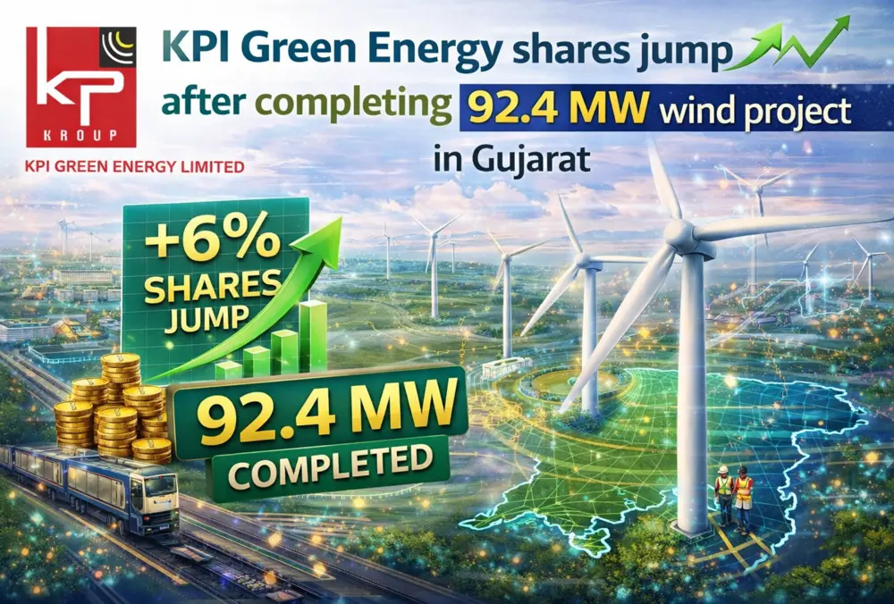 KPI Green Energy shares jump after 92.4 MW wind project