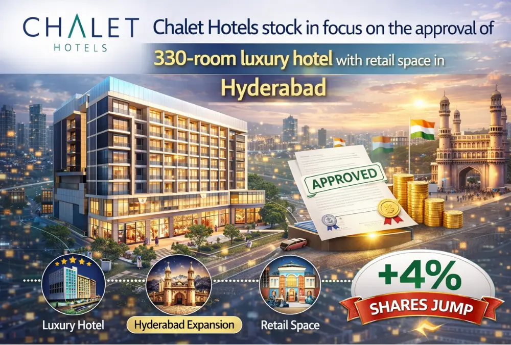 Chalet Hotels stock in focus on 330-room hotel approval in Hyderabad
