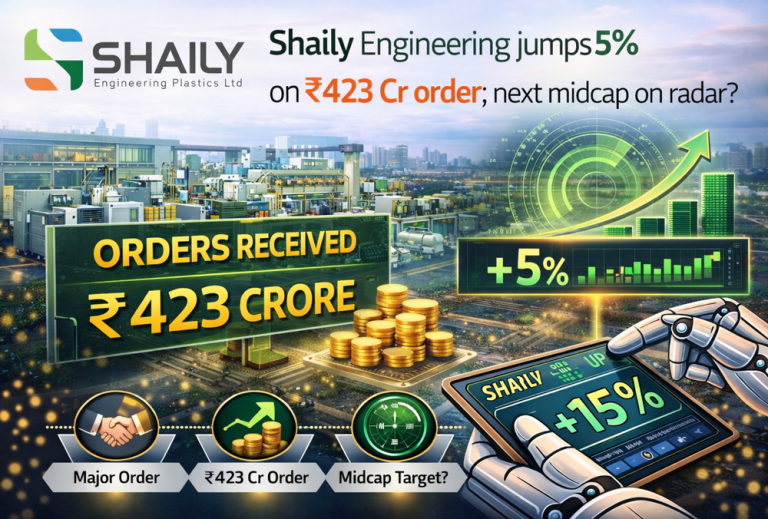 Shaily Engineering jumps 5% on ₹423 Cr order; next midcap on radar?