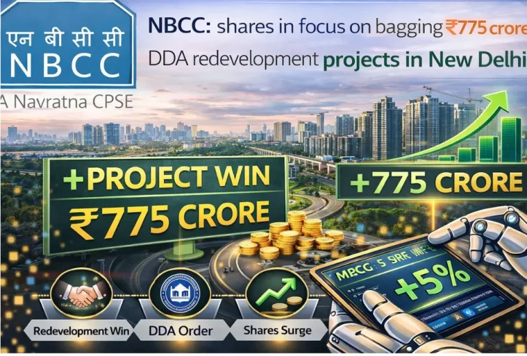 NBCC: shares in focus on bagging ₹775 crore DDA redevelopment projects in New Delhi