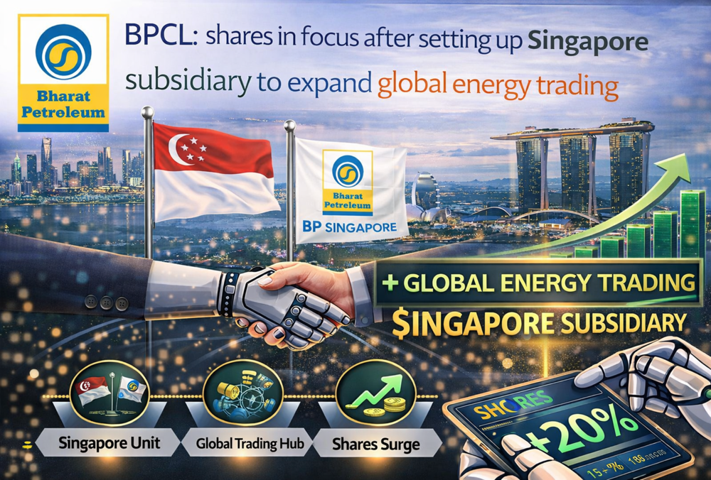 BPCL sets up Singapore unit to expand global energy trading