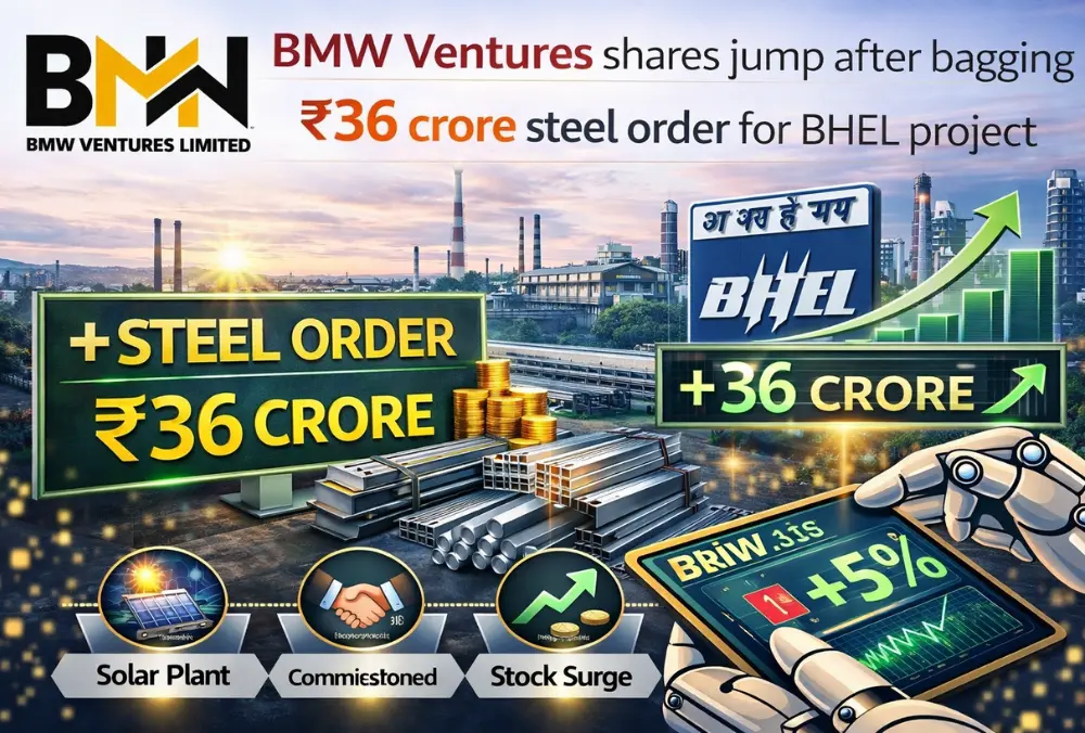 BMW Ventures wins ₹36 crore steel order for BHEL project