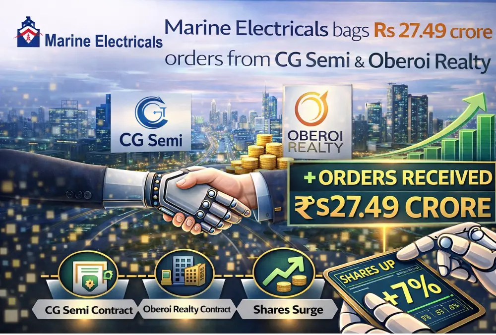 Marine Electricals wins ₹27.49 crore orders from CG Semi, Oberoi