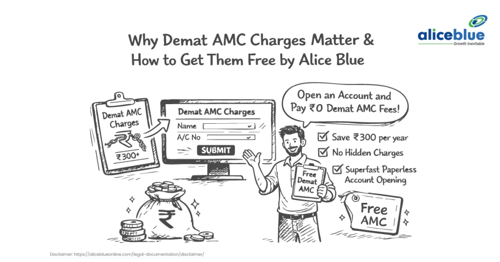 Demat AMC Charges: What They Actually Cost You and Why Alice Blue Charges Zero