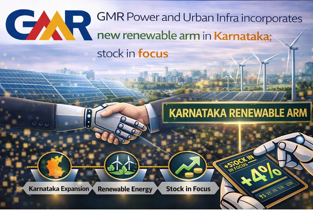 GMR renewable arm in Karnataka; stock focus