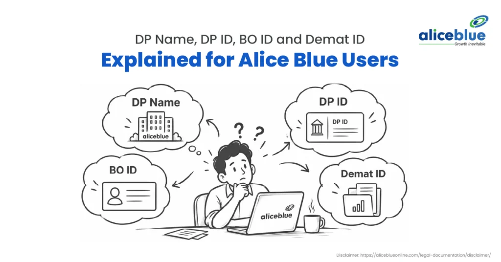 DP Name, DP ID, BO ID and Demat ID Explained for Alice Blue Users