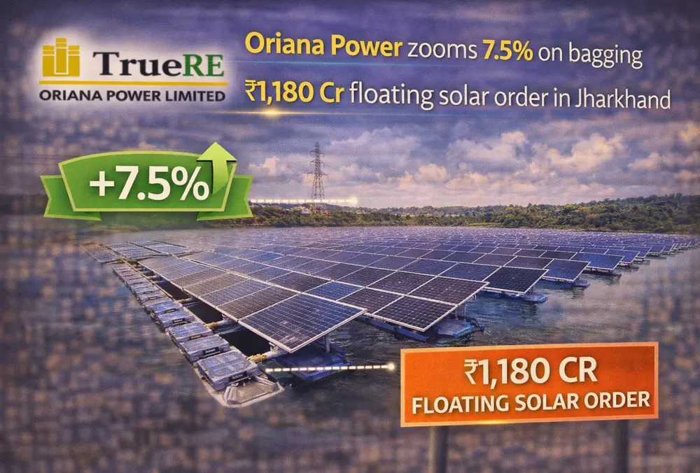 Oriana Power wins ₹1,180 crore Jharkhand floating solar order