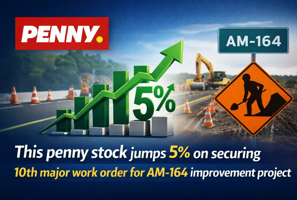 Penny stock rises 5% after securing 10th AM-164 project work order