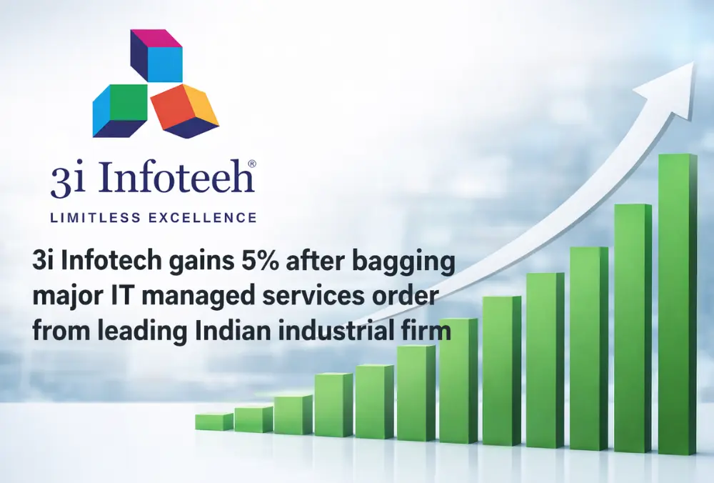 3i Infotech stock rises after major IT managed services order