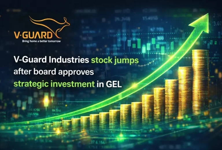 V-Guard Industries stock jumps after board approves strategic investment in GEL