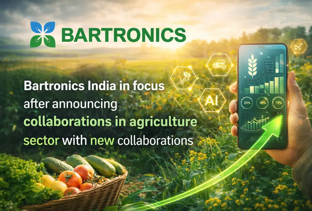 bartronics india agriculture sector collaboration news