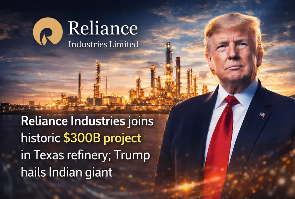Reliance joins $300B Texas refinery project backed by Trump