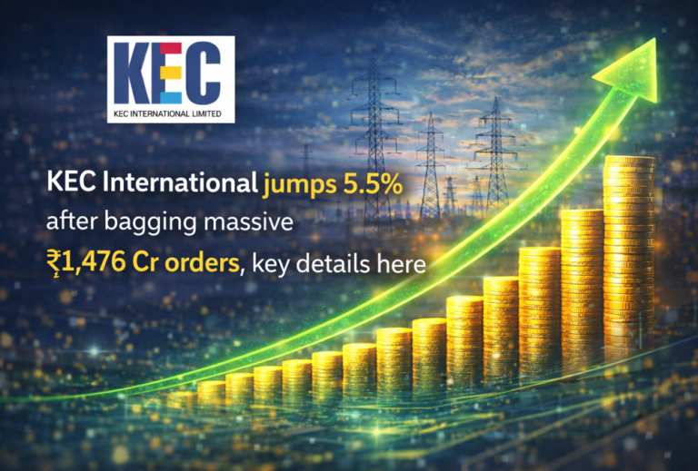 KEC International jumps 5.5% after bagging massive ₹1,476 Cr orders, key details here