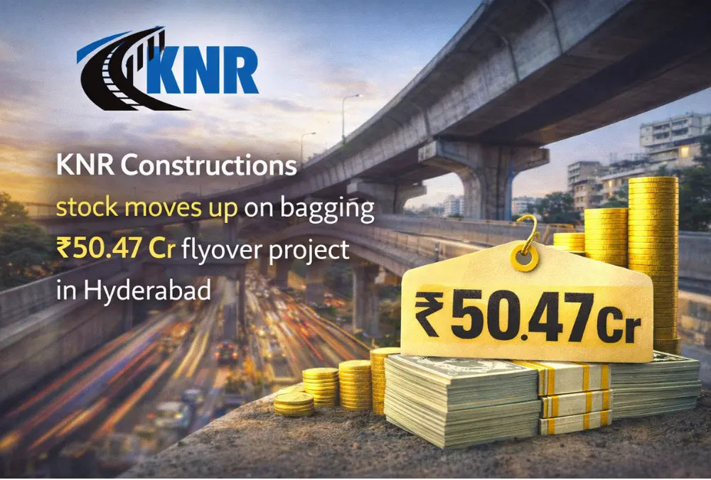 KNR Constructions stock rises after ₹50.47 crore Hyderabad flyover project