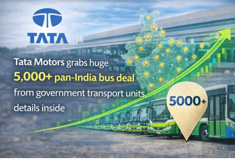 Tata Motors grabs huge 5,000+ pan-India bus deal from government transport units, details inside