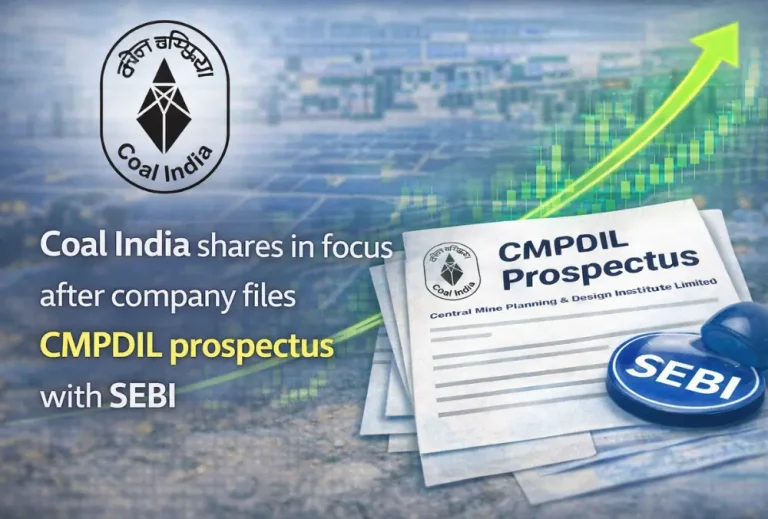 Coal India shares in focus after company files CMPDIL prospectus with SEBI