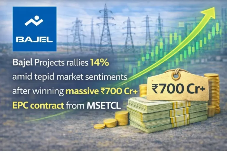 Bajel Projects rallies 14% amid tepid market sentiments after winning massive ₹700 Cr+ EPC contract from MSETCL