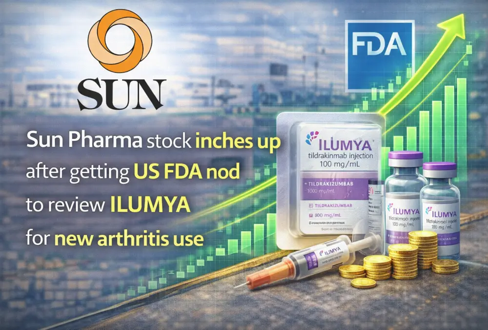 Sun Pharma gets US FDA nod to review ILUMYA for arthritis