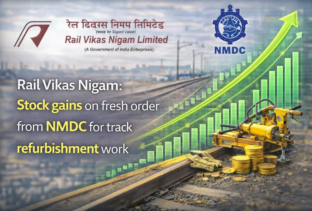 Rail Vikas Nigam gains on NMDC order for track refurbishment