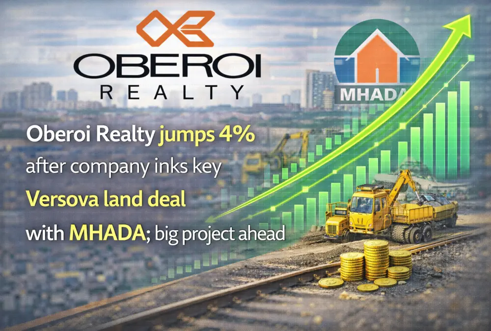 Oberoi Realty rises after Versova land deal with MHADA