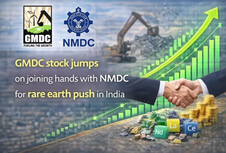 GMDC stock jumps on joining hands with NMDC for rare earth push in India
