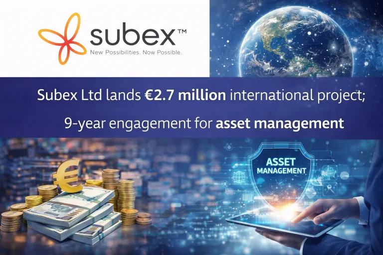 Subex Ltd lands €2.7 million international project; 9-year engagement for asset management
