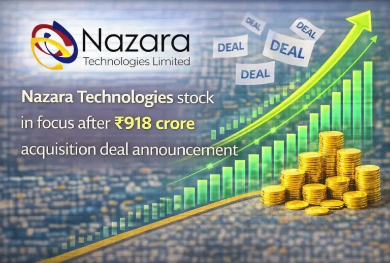 Nazara Technologies stock in focus after ₹918 crore acquisition deal announcement