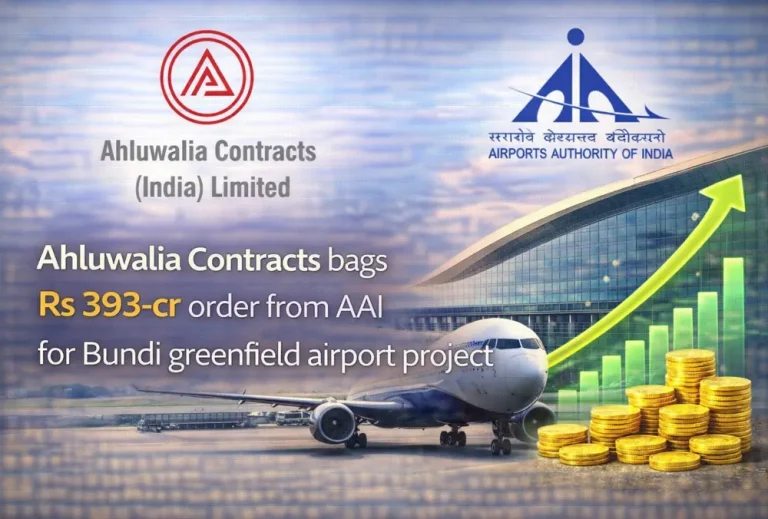 Ahluwalia Contracts bags Rs 393-cr order from AAI for bundi greenfield airport project