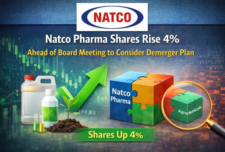 Natco Pharma shares rise 4% ahead of board meeting to consider demerger plan