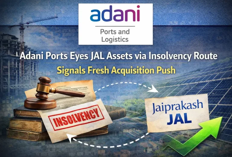 Adani Ports Eyes JAL Assets via Insolvency Route, Signals Fresh Acquisition Push