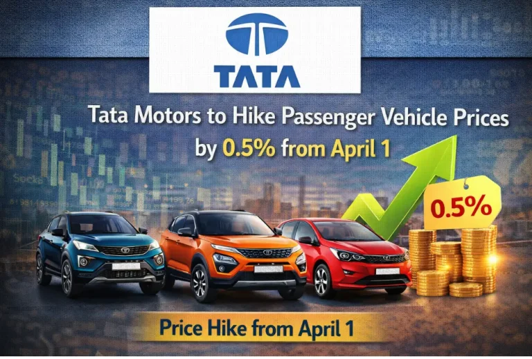 Tata Motors to Hike Passenger Vehicle Prices by 0.5% from April 1