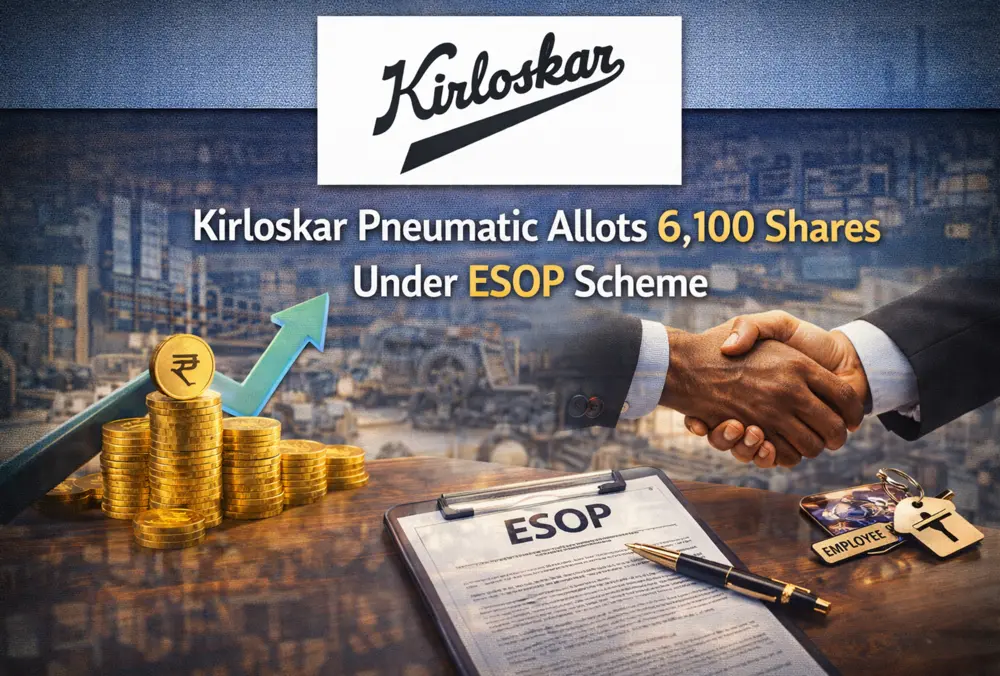 Kirloskar Pneumatic allots 6,100 shares under ESOP scheme