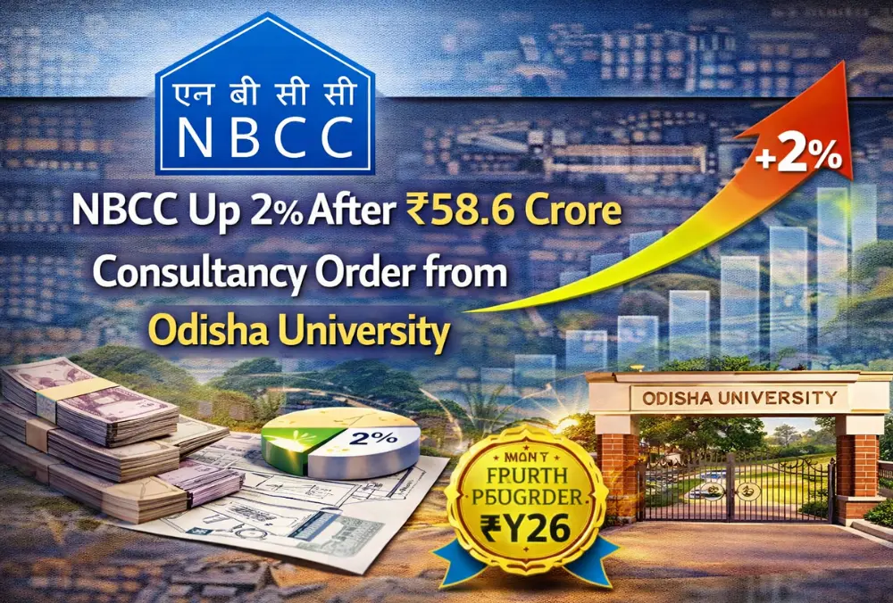 NBCC gains 2% after ₹58.6 crore Odisha order
