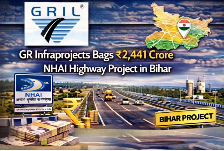 GR Infraprojects Bags ₹2,441 Crore NHAI Highway Project in Bihar
