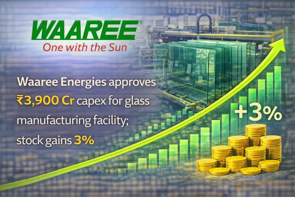 waaree energies approves ₹3900 crore capex glass facility