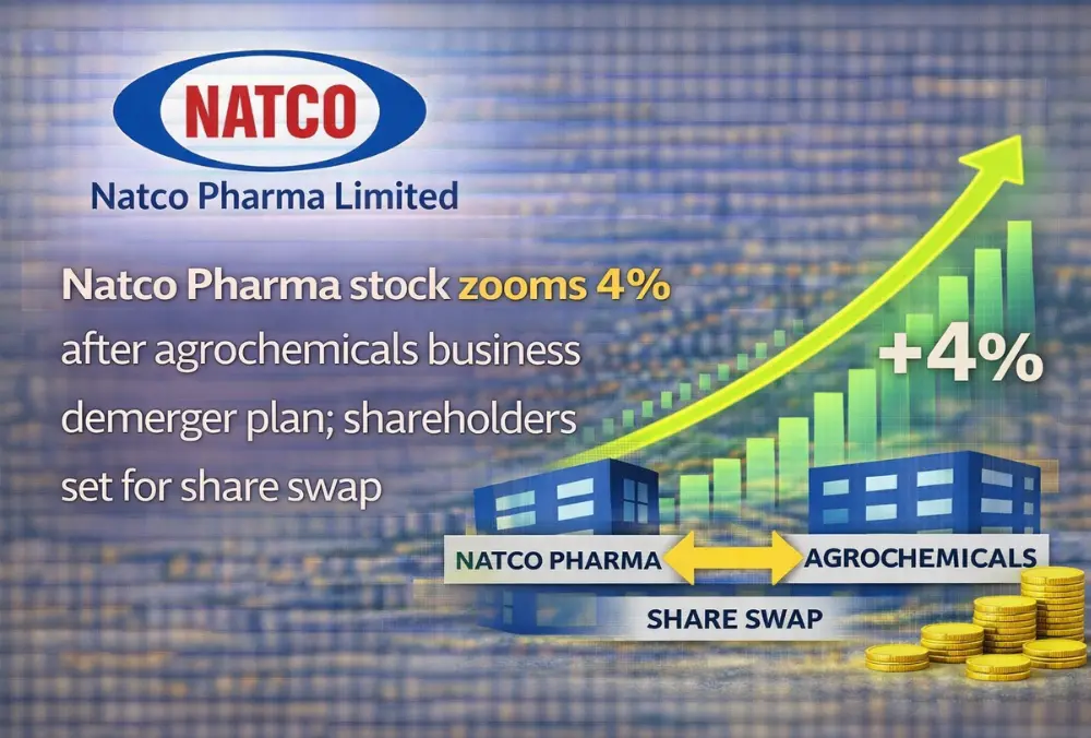 natco pharma stock rises 4 percent after agrochemicals demerger