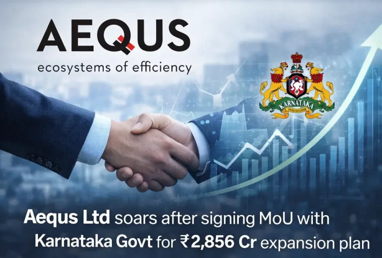 Aequs Ltd stock zooms after signing MoU with Karnataka Govt for ₹2,856 Cr expansion plan