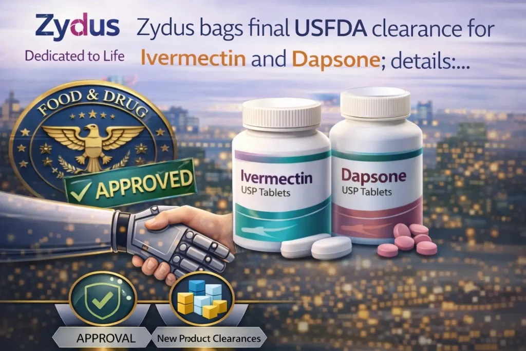 Zydus gets final USFDA clearance for ivermectin and dapsone