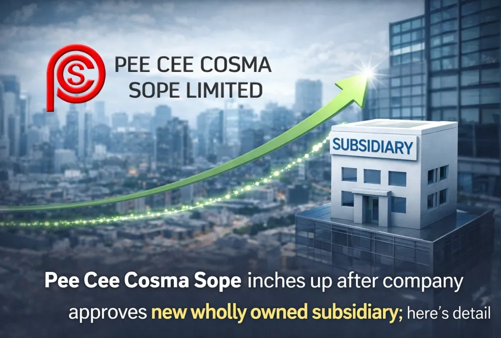 Pee Cee Cosma Sope forms new wholly owned subsidiary