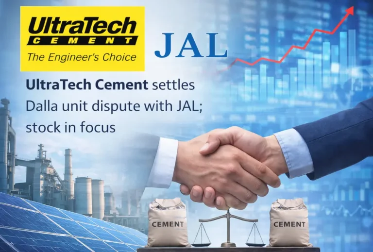 UltraTech Cement settles Dalla unit dispute with JAL; stock in focus