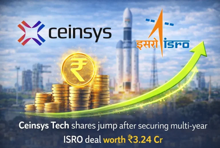 Ceinsys Tech shares jump after securing multi-year ISRO deal worth ₹3.24 Cr