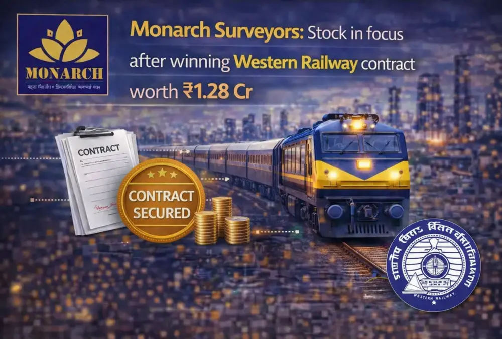 Monarch Surveyors wins Western Railway contract worth ₹1.28 crore