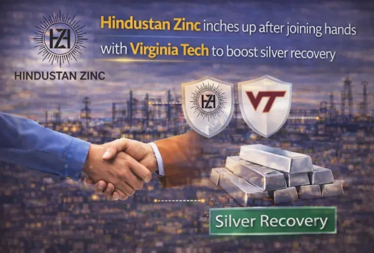 Hindustan Zinc inches up after joining hands with Virginia Tech to boost silver recovery