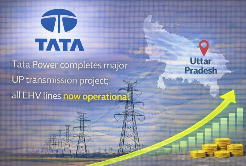 Tata Power completes major UP transmission project, all EHV lines operational