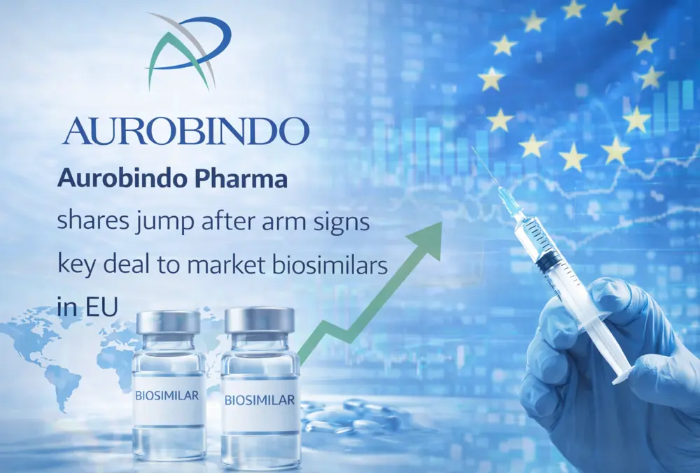 Aurobindo Pharma shares rise after EU biosimilars marketing deal