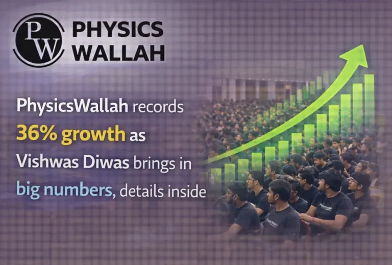 PhysicsWallah records 36% growth as Vishwas Diwas brings in big numbers, details inside