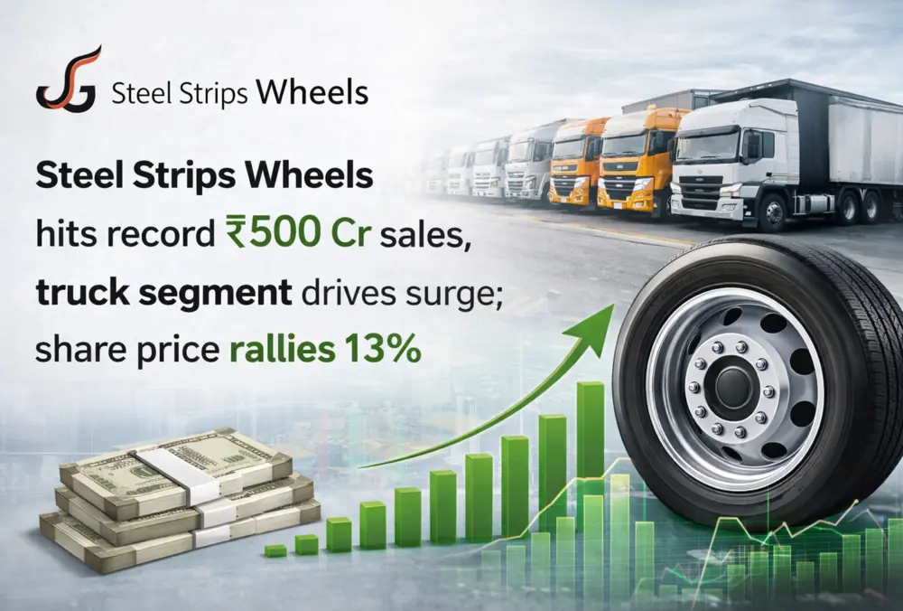 Steel Strips Wheels hits record sales as truck segment drives growth