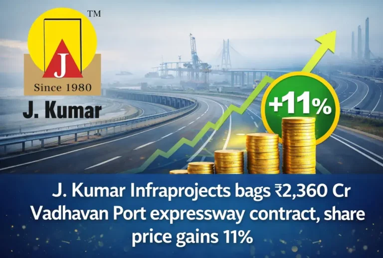 J. Kumar Infraprojects bags ₹2,360 Cr Vadhavan Port expressway contract, share price gains 11%