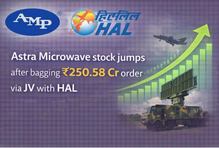 Astra Microwave stock jumps after bagging ₹250.58 Cr order via JV with HAL