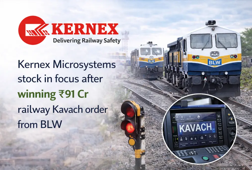 Kernex Microsystems wins ₹91 Cr railway Kavach order